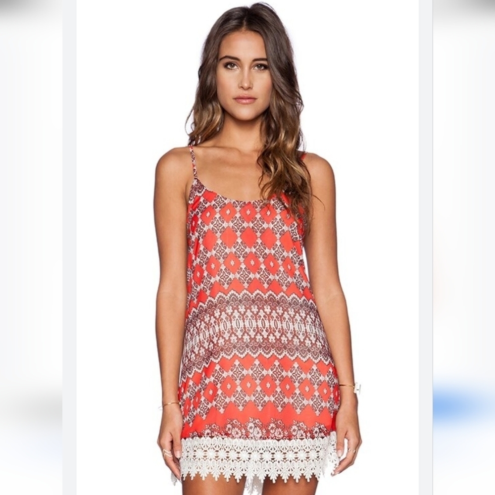Show Me Your Mumu x REVOLVE Reville Dress in Red Marrakech